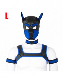Kék szett L-BDSM Kutya...